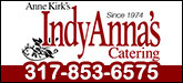 Indy Anna's Catering Sponsorship Banner